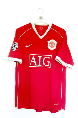 Manchester United 2006/2007 Hjemmebane #Ronaldo 7 Large 9/10