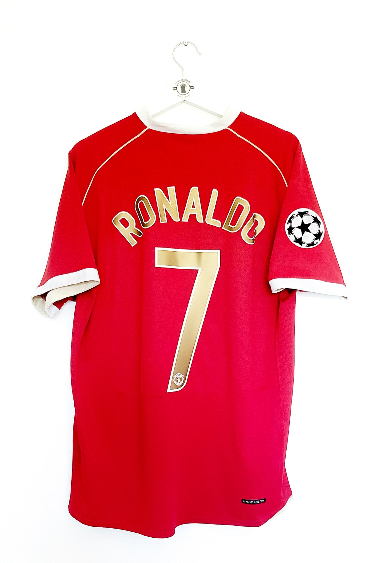 Manchester United 2006/2007 Hjemmebane #Ronaldo 7 Large 9/10