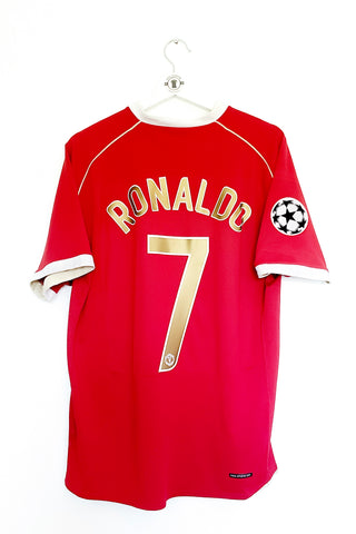 Manchester United 2006/2007 Hjemmebane #Ronaldo 7 Large 9/10