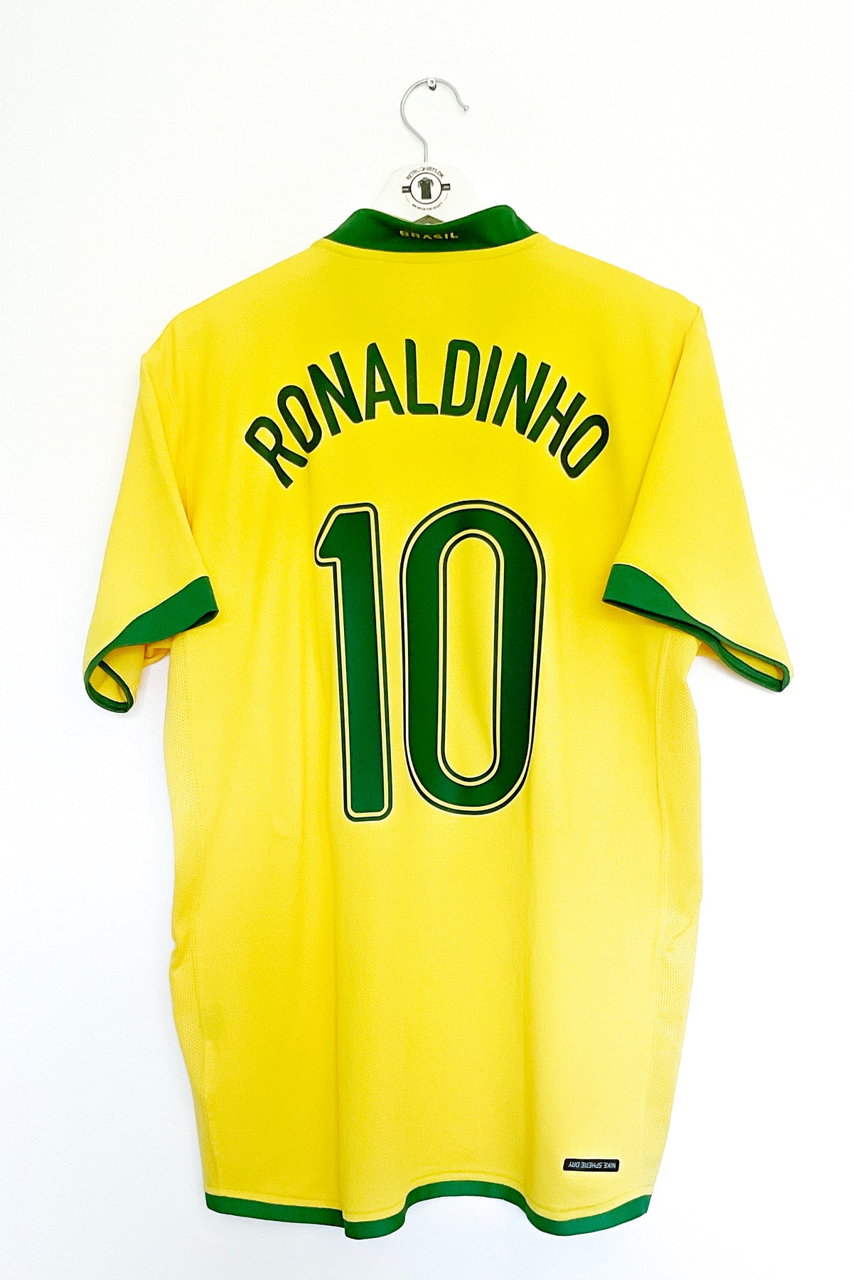 Brasilien 2006 Hjemmebane #Ronaldinho 10 XL 8/10