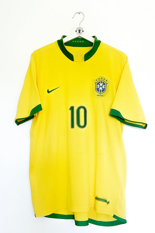 Brasilien 2006 Hjemmebane #Ronaldinho 10 XL 8/10