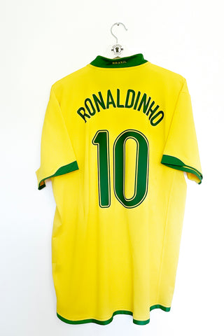 Brasilien 2006 Hjemmebane #Ronaldinho 10 XL 8/10