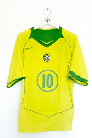 Brasilien 2004 Hjemmebane #Ronaldinho 10 Large 9/10