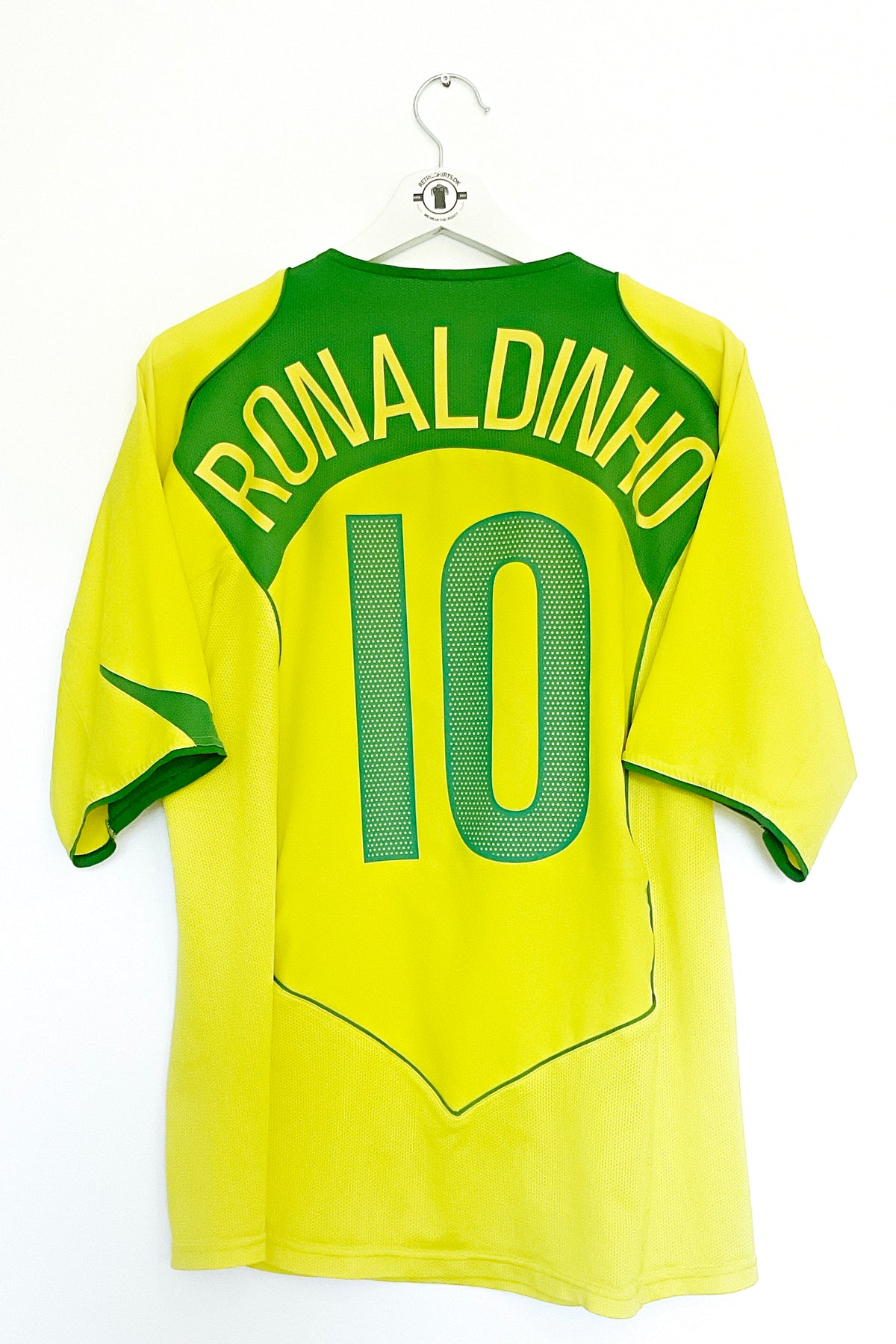 Brasilien 2004 Hjemmebane #Ronaldinho 10 Large 9/10