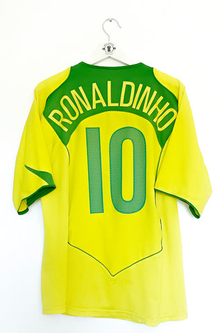 Brasilien 2004 Hjemmebane #Ronaldinho 10 Large 9/10