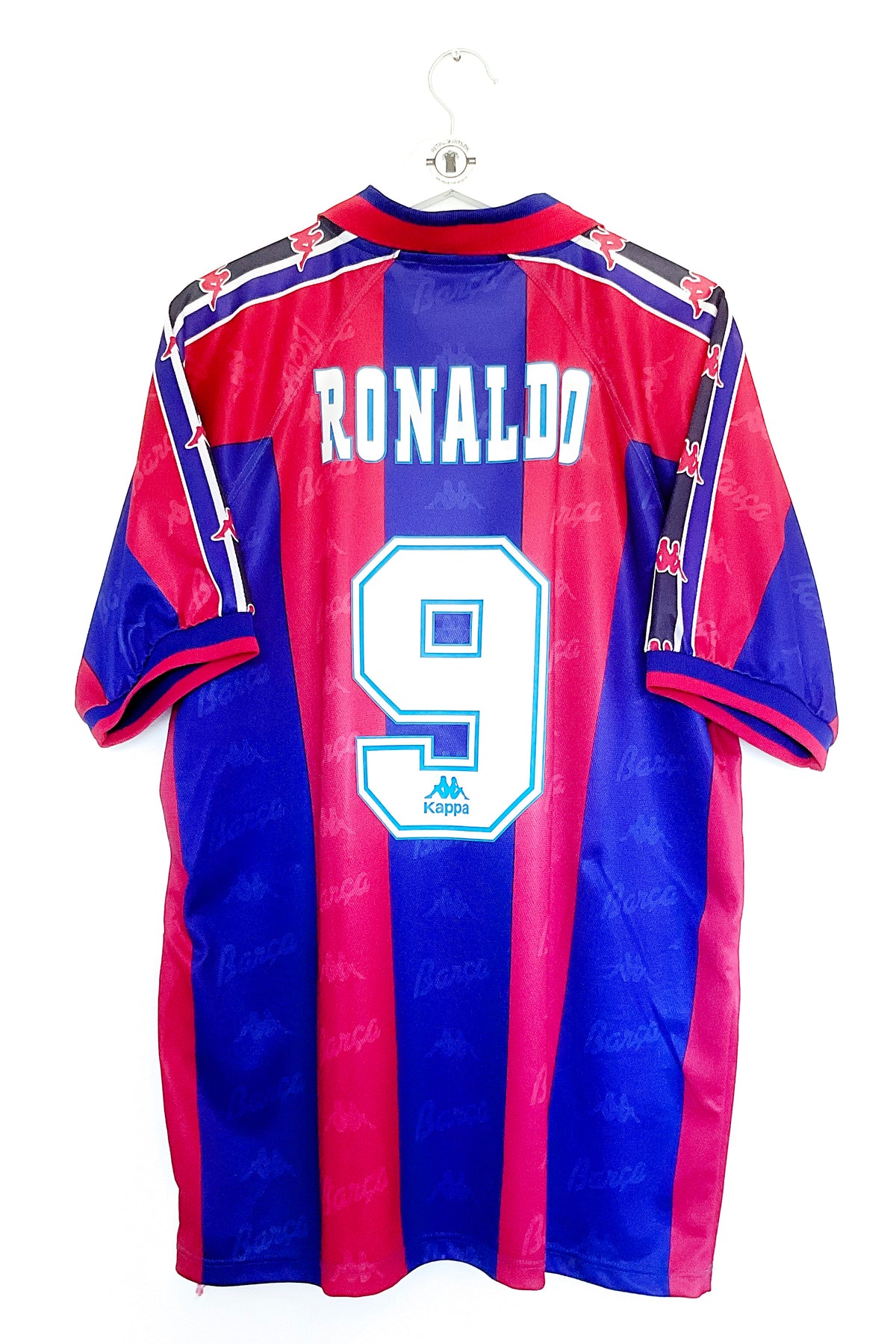 Barcelona 1995/1997 Hjemmebanetrøje #Ronaldo 9 XL 9/10