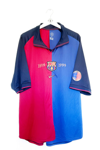 Barcelona 1999/2000 Hjemmebane #Xavi 26 XXL 8/10