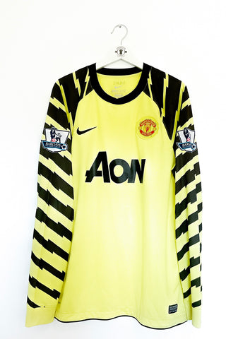 Manchester United 2010/2011 Målmandstrøje #Van Der Sar 1 XL 8/10