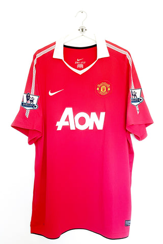 Manchester United 2010/2011 Hjemmebane #Brown 6 XXL 8/10