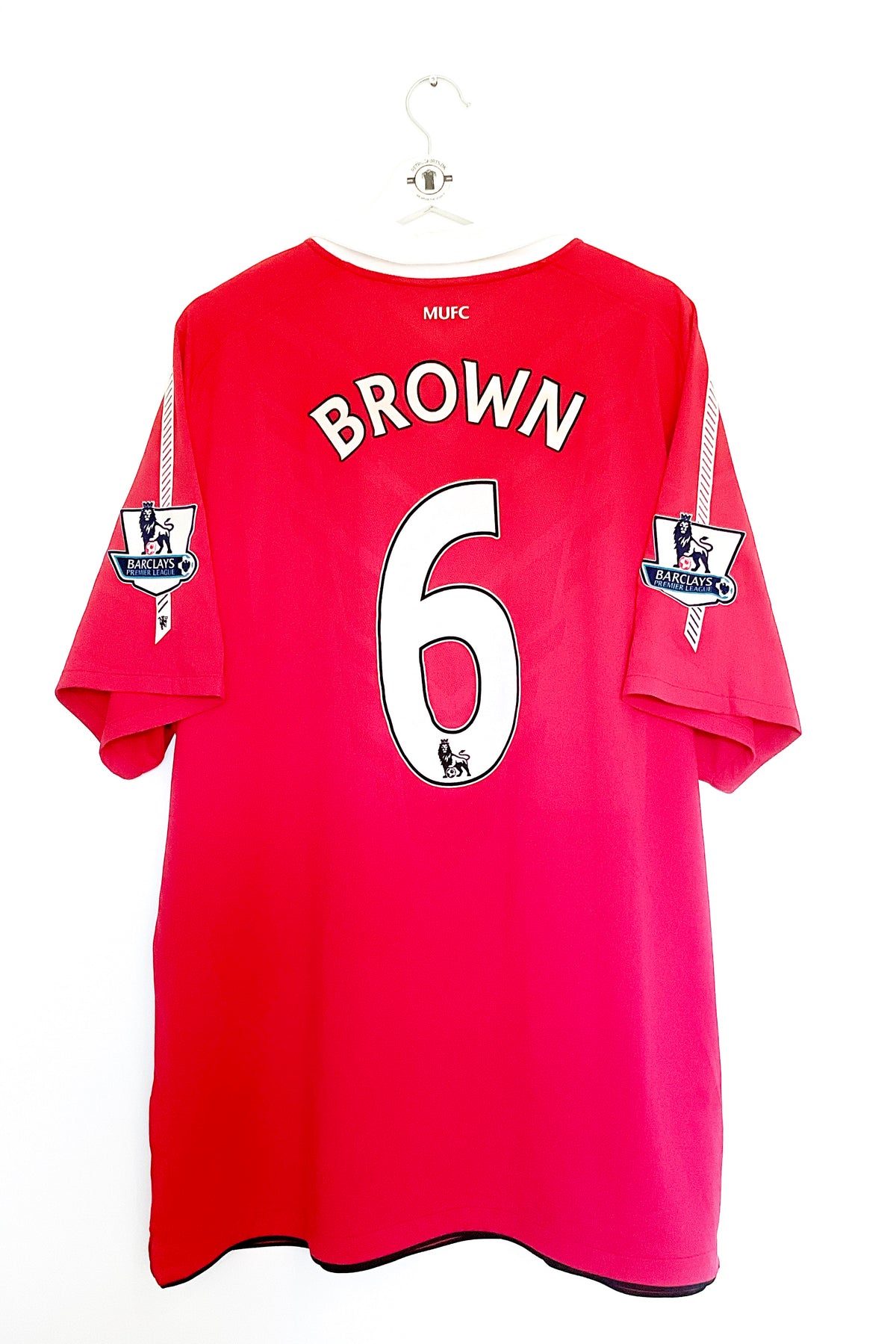 Manchester United 2010/2011 Hjemmebane #Brown 6 XXL 8/10