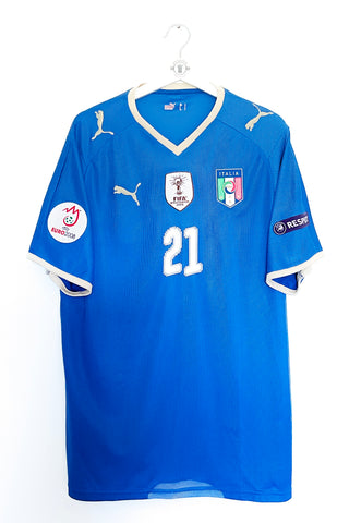 Italien 2008 Hjemmebane #Pirlo 21 Large 9/10
