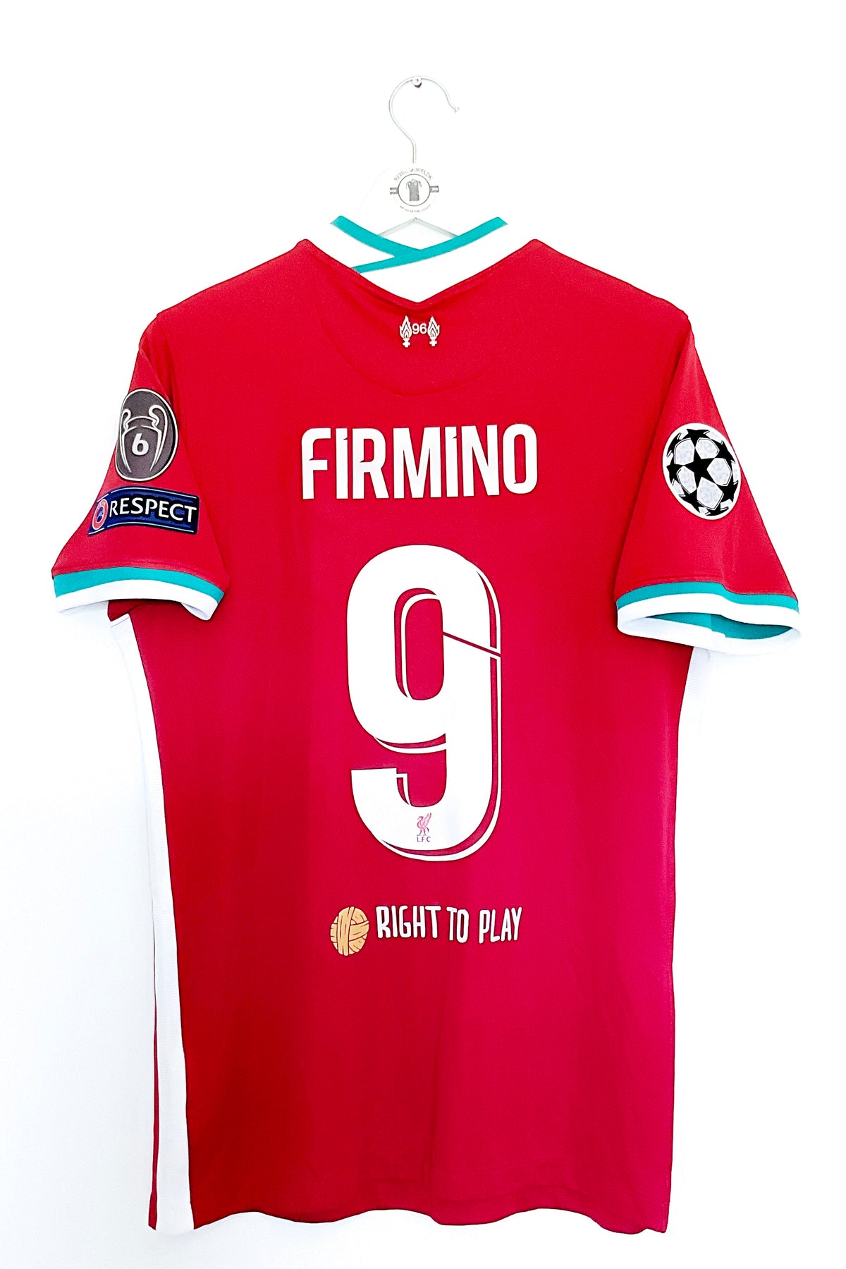 Liverpool 2020/2021 Hjemmebane #Firmino 9 Medium 9/10