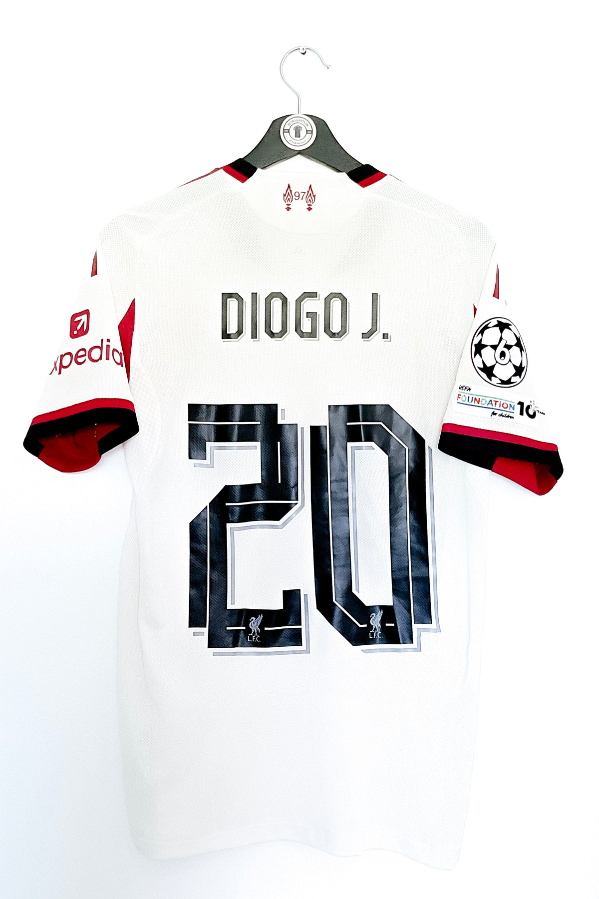 Liverpool 2025/2026 Udebane #Diogo Jota 20 #Authentic Small 9/10