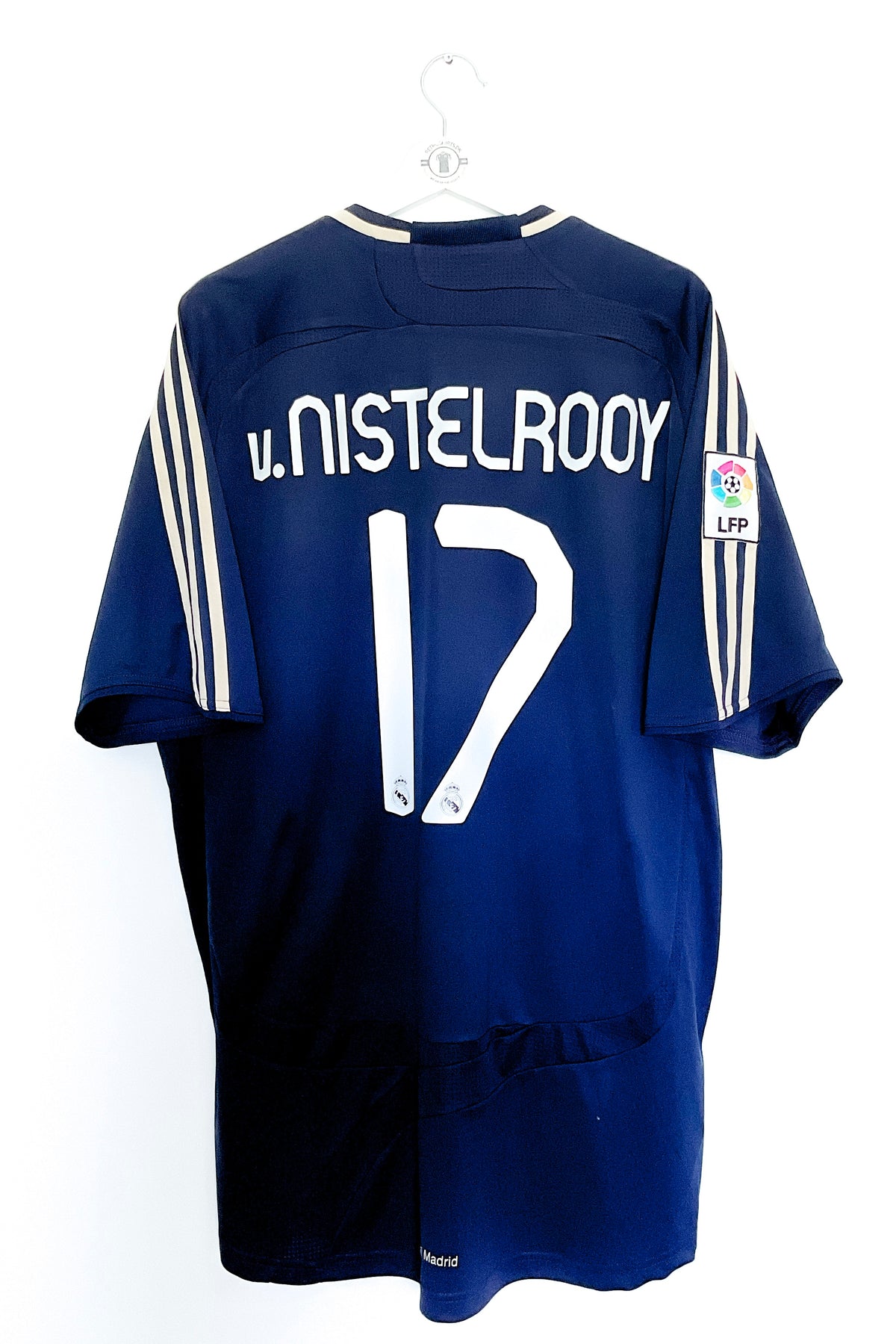 Real Madrid 2007/2008 Udebane #v.Nistelrooy 17 XL 9/10