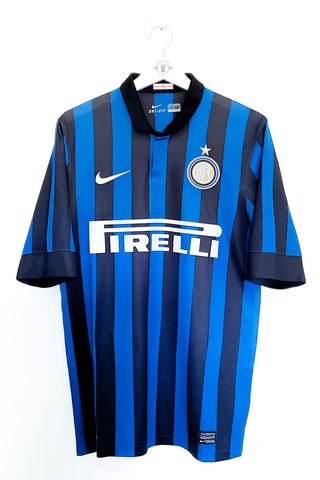 Inter Milan 2011/2012 Hjemmebane #J. Zanetti 4 Small 8/10