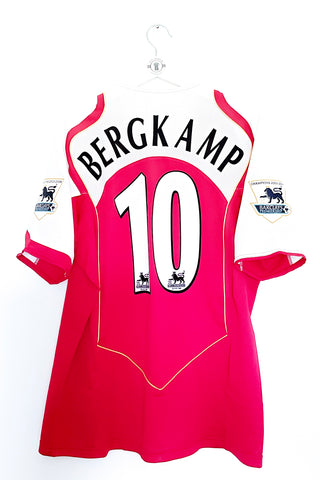 Arsenal 2004/2005 Hjemmebane #Bergkamp 10 Large 9/10