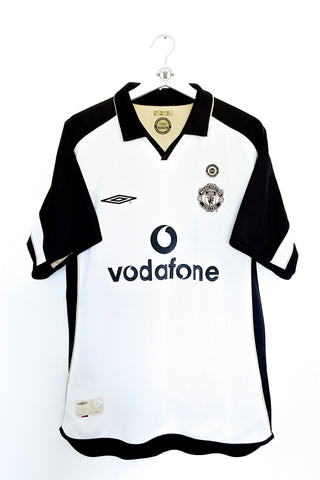 Manchester United 2001/2002 Udebane #Beckham 7 #Reversible Medium 7/10