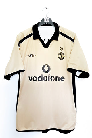 Manchester United 2001/2002 Udebane #Beckham 7 #Reversible Medium 7/10