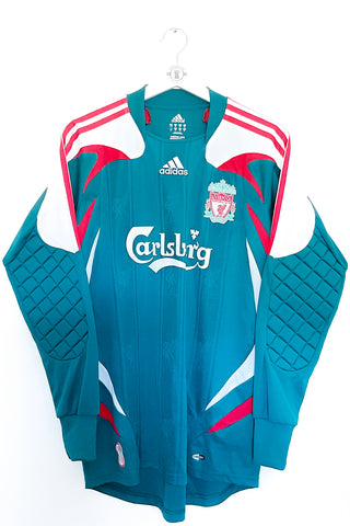 Liverpool 2007/2008 Målmandstrøje Small 9/10