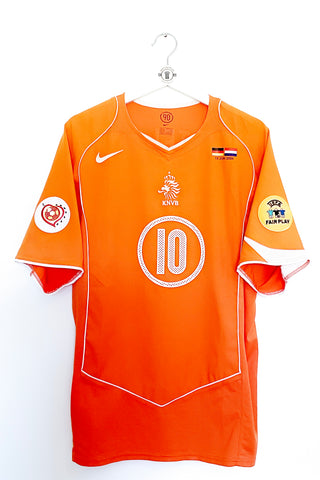 Holland 2004 Hjemmebane #V.Nistelrooy 10 #Match details Large 9/10
