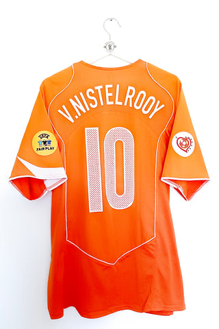 Holland 2004 Hjemmebane #V.Nistelrooy 10 #Match details Large 9/10