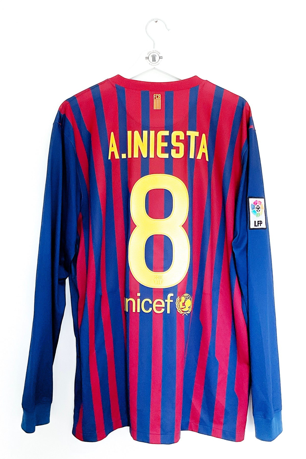 Barcelona 2011/2012 Hjemmebane #Iniesta 8 XL 6/10