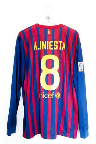 Barcelona 2011/2012 Hjemmebane #Iniesta 8 XL 6/10