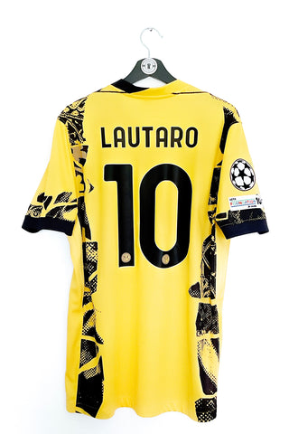 Inter Milan 2024/2025 3.Trøjer #Lautaro 10 #Finale Detaljer Large 9/10