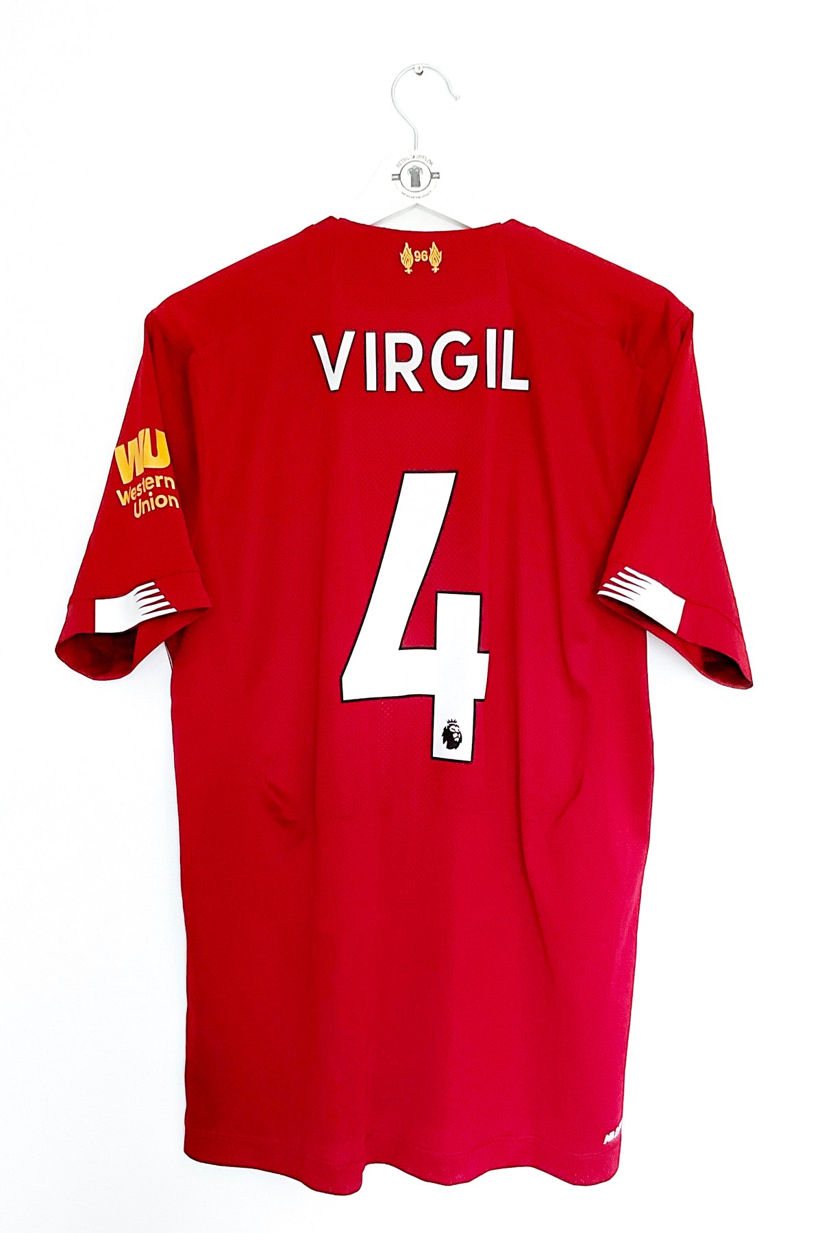 Liverpool 2019/2020 Hjemmebane #Virgil 4 Medium 9/10