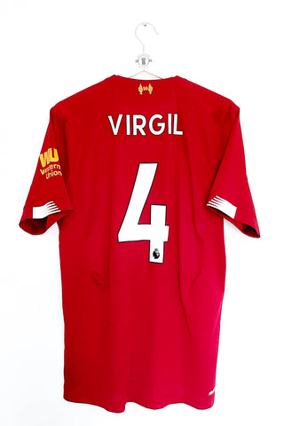 Liverpool 2019/2020 Hjemmebane #Virgil 4 Medium 9/10