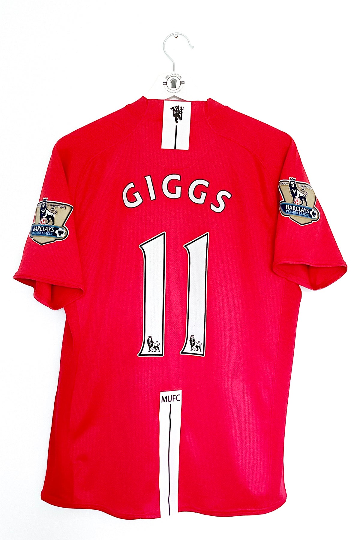 Manchester United 2007/2009 Hjemmebane #Giggs 11 Medium 8/10