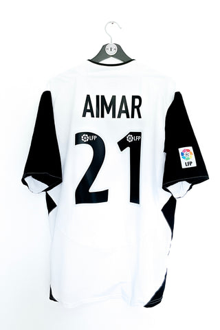 Valencia 2003/2004 Hjemmebane #Aimar 21 Large 8/10