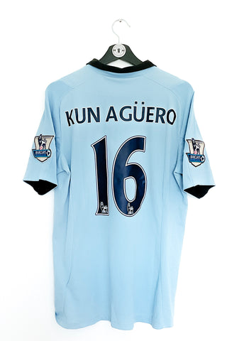 Manchester City 2012/2013 Hjemmebane #Kun Aguero 16 Large 9/10