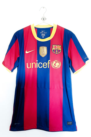 Barcelona 2010/2011 Hjemmebane #David Villa 7 Medium 9/10