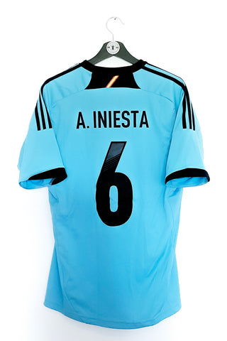 Spanien 2012 Udebane #A.Iniesta 6 Medium 9/10