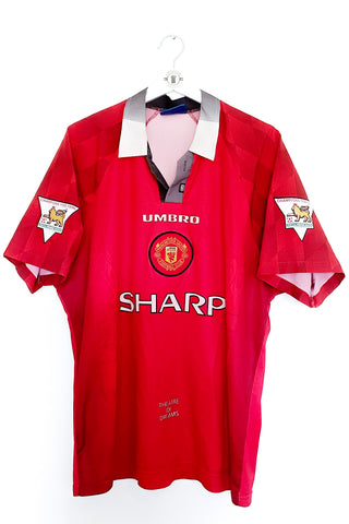 Manchester United 1996/1998 Hjemmebane #Beckham 10 Large 9/10