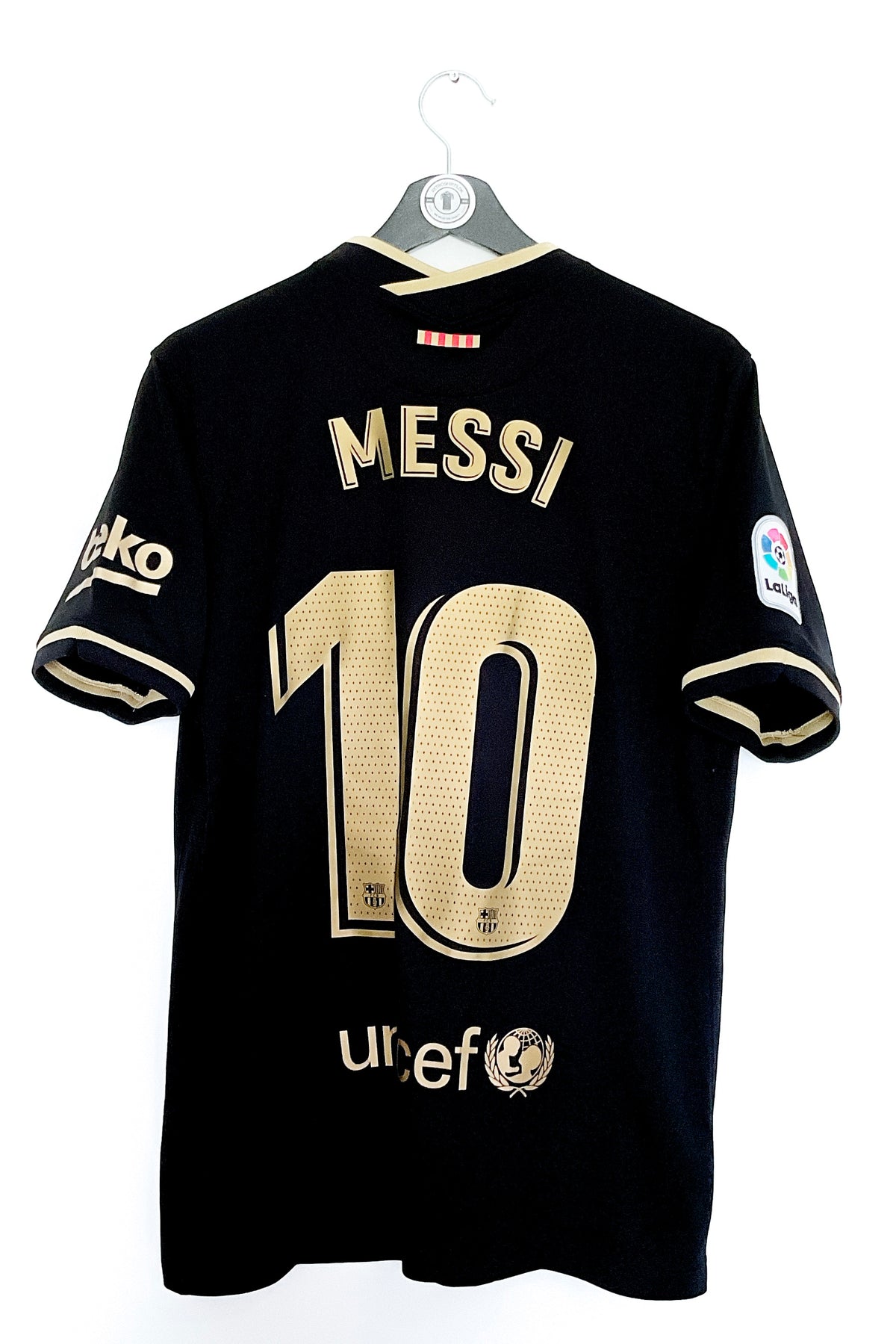 Barcelona 2020/2021 Udebanetrøje #Messi 10 Medium 8/10