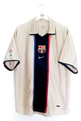 Barcelona 2001/2003 Udebanetrøje #Rivaldo 10 Large 8/10