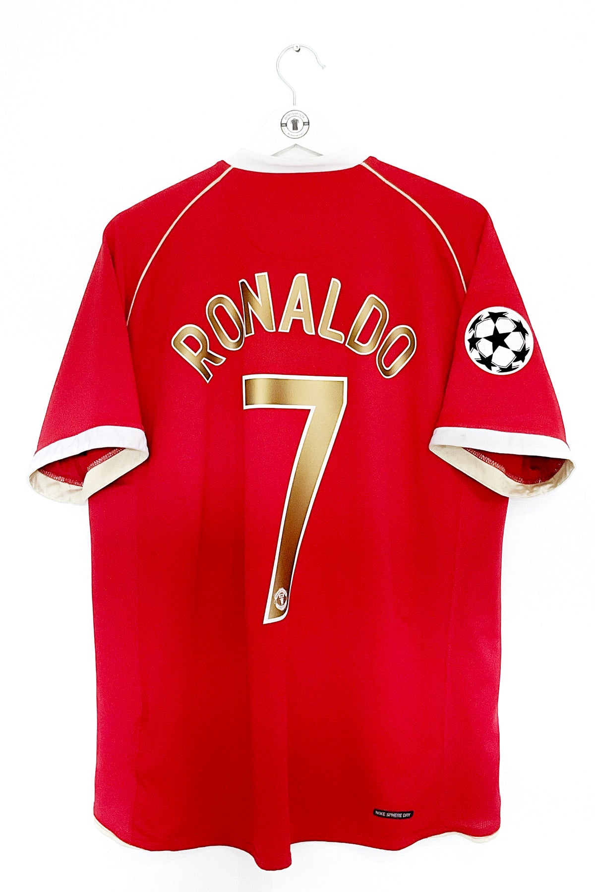 Manchester United 2006/2007 Hjemmebane #Ronaldo 7 Large 8/10
