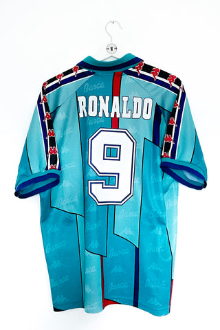 Barcelona 1995/1997 Udebanetrøje #Ronaldo 9 Large 8/10
