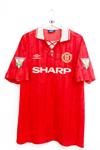 Manchester United 1994/1996 3.Trøje #Cantona 7 XL 7/10