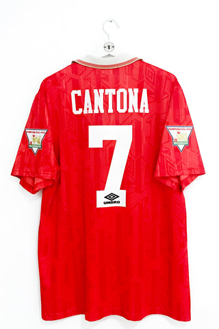 Manchester United 1994/1996 3.Trøje #Cantona 7 XL 7/10