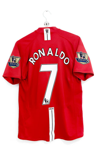 Manchester United 2007/2009 Hjemmebane #Ronaldo 7 Medium 8/10