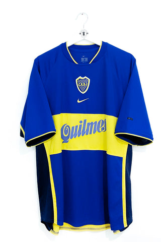 Boca Juniors 2001/2002 Hjemmebane #Roman 10 XL 9/10