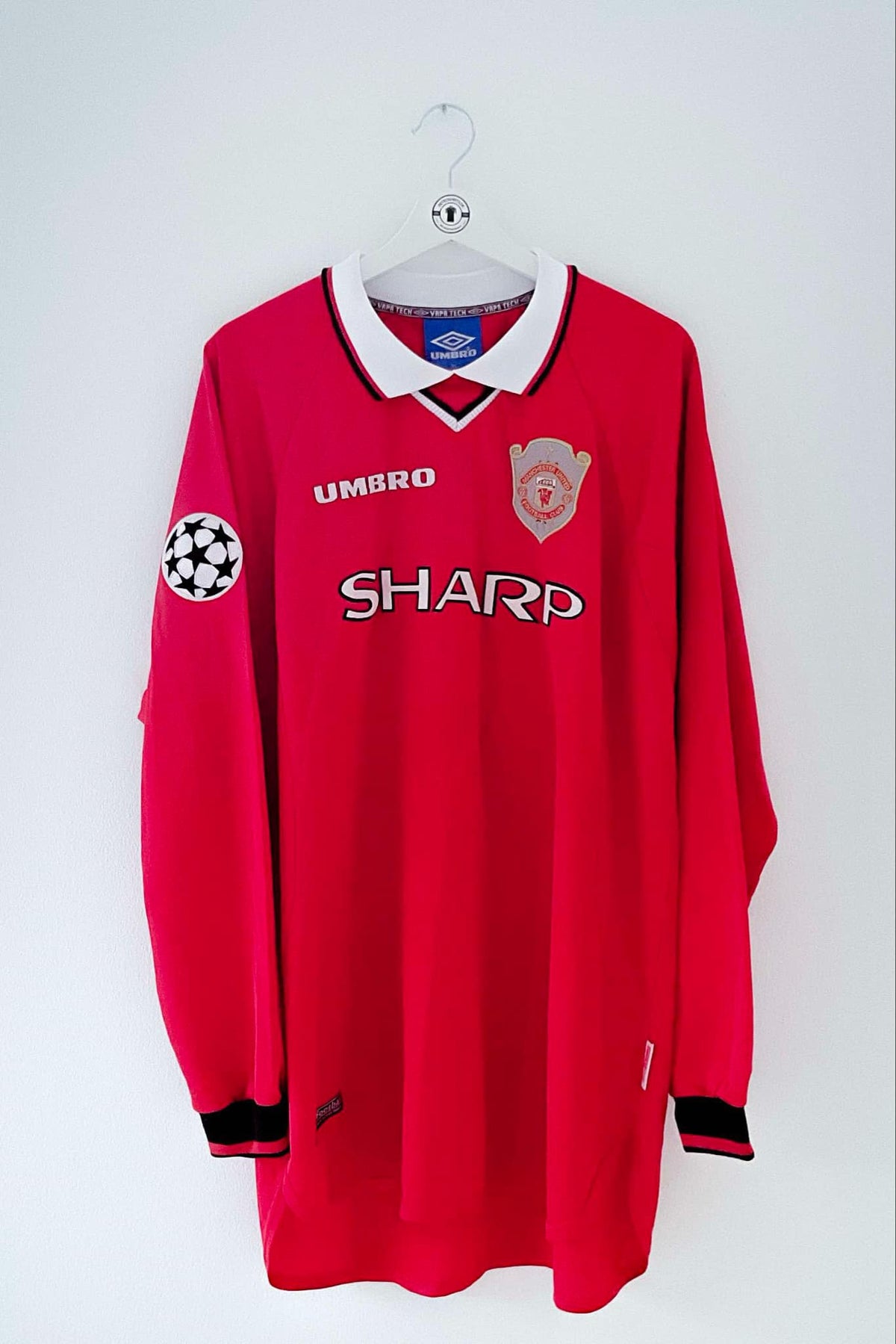 Manchester United 1998/1999 Hjemmebane #Yorke 19 #Matchworn XL 9/10