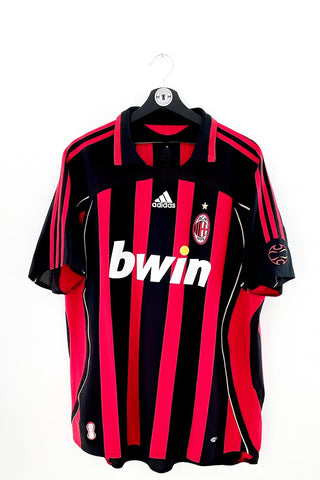 AC Milan 2006/2007 Hjemmebane #Maldini 3 XL 8/10 - Retroshirts.dk