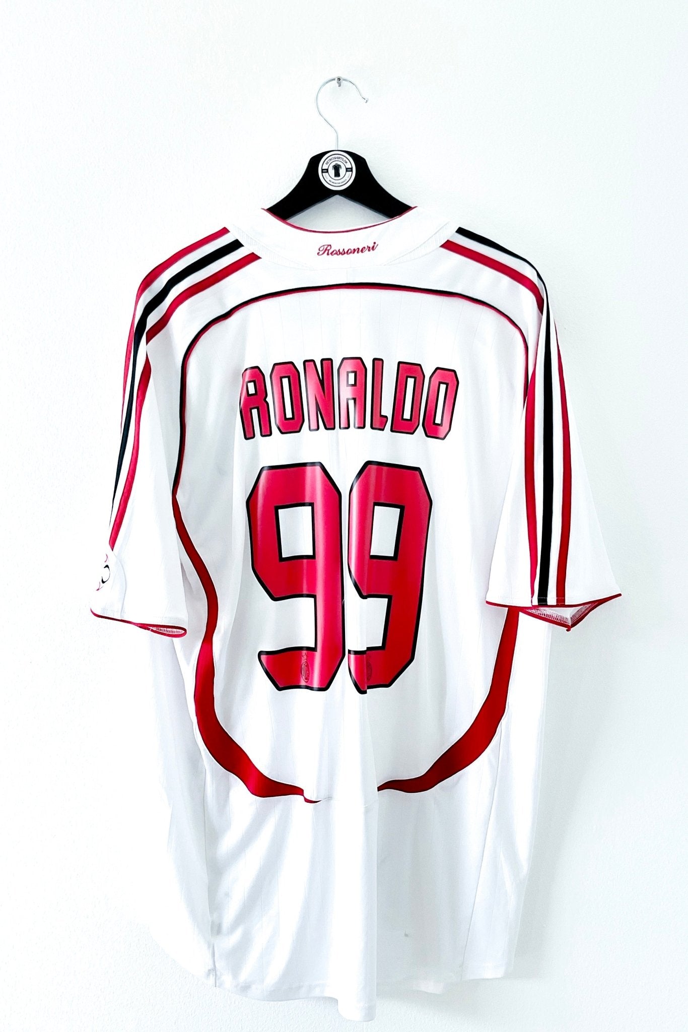 AC Milan 2006/2007 Udebane #Ronaldo XXL 8/10 - Retroshirts.dk