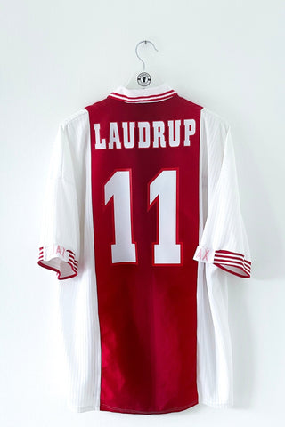 Ajax 1997/1998 Hjemmebane #Laudrup 11 XL 9/10 - Retroshirts.dk