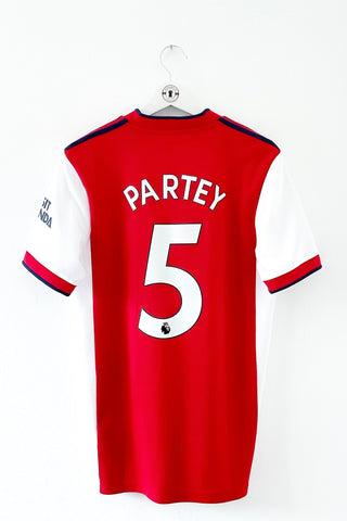 Arsenal 2021/2022 Hjemmebane #Partey 5 Medium 9/10 - Retroshirts.dk