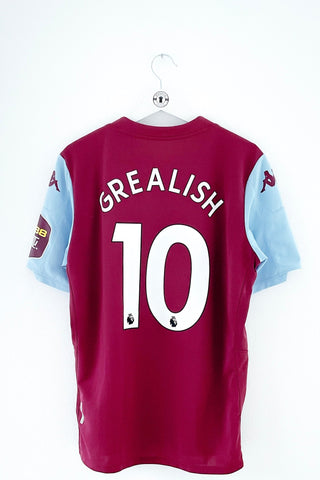 Aston Villa 2019/2020 Hjemmebane #Grealish 10 Large 9/10 - Retroshirts.dk